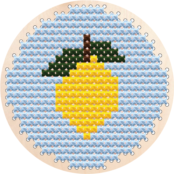 ლიმონი - ხეზე ქარგვა