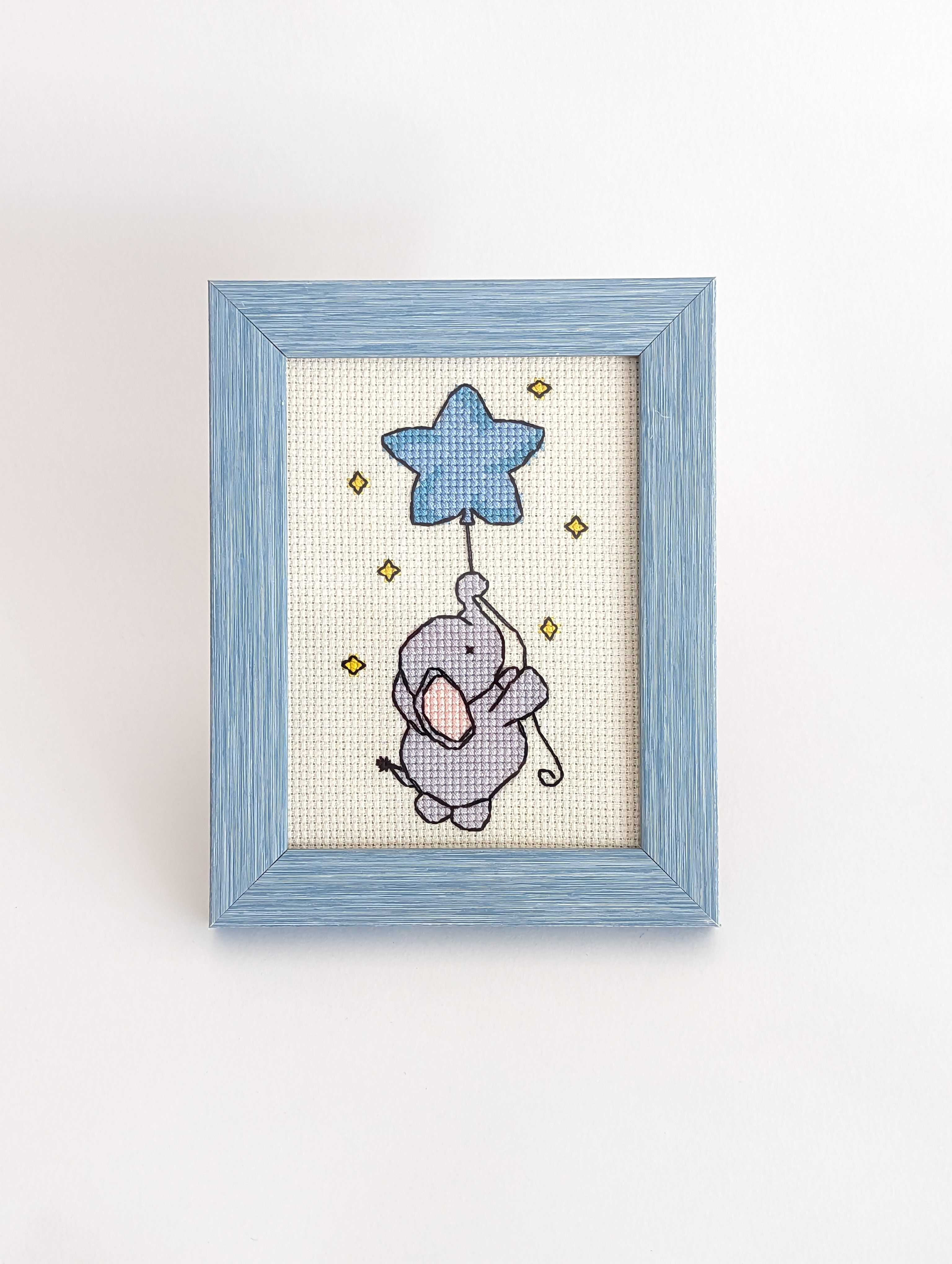 Embroidery Kit_Elephant With A Balloon