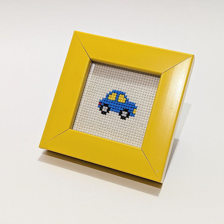 მანქანა - კანვაზე ქარგვა